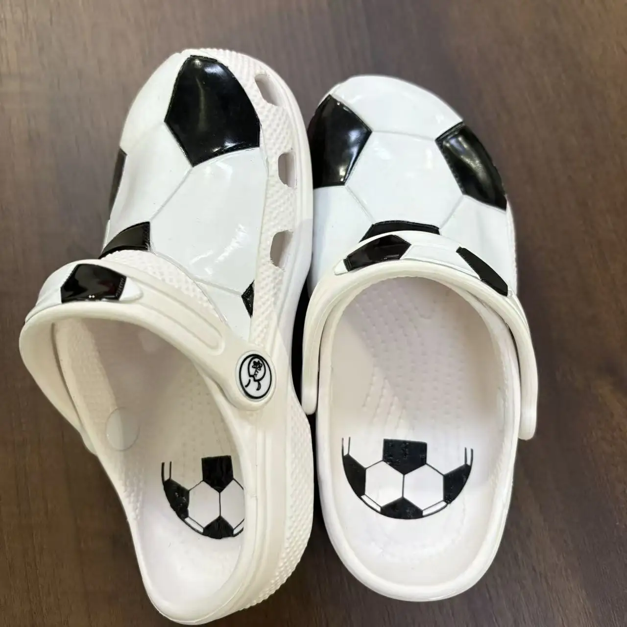 New Summer Football Printed Beach Shoes Children Slippers Sandals Outdoor Leisure Shoes EVA Anti Slip WearResistant Breathable - Image 3