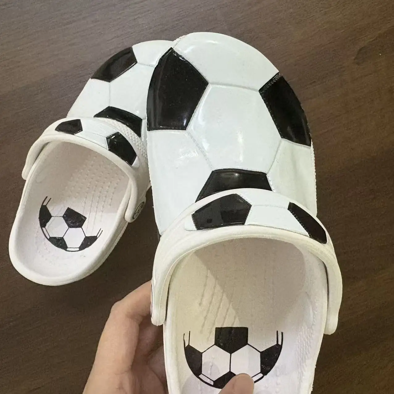 New Summer Football Printed Beach Shoes Children Slippers Sandals Outdoor Leisure Shoes EVA Anti Slip WearResistant Breathable - Image 6