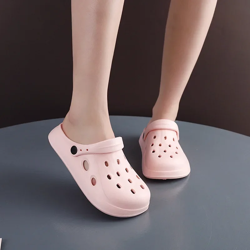 Mens Summer Beach Sandals Unisex Casual Garden Clogs Outdoor Wide Toe Cross Sandals for Ladies Non Slip House Shower Slippers - Image 5