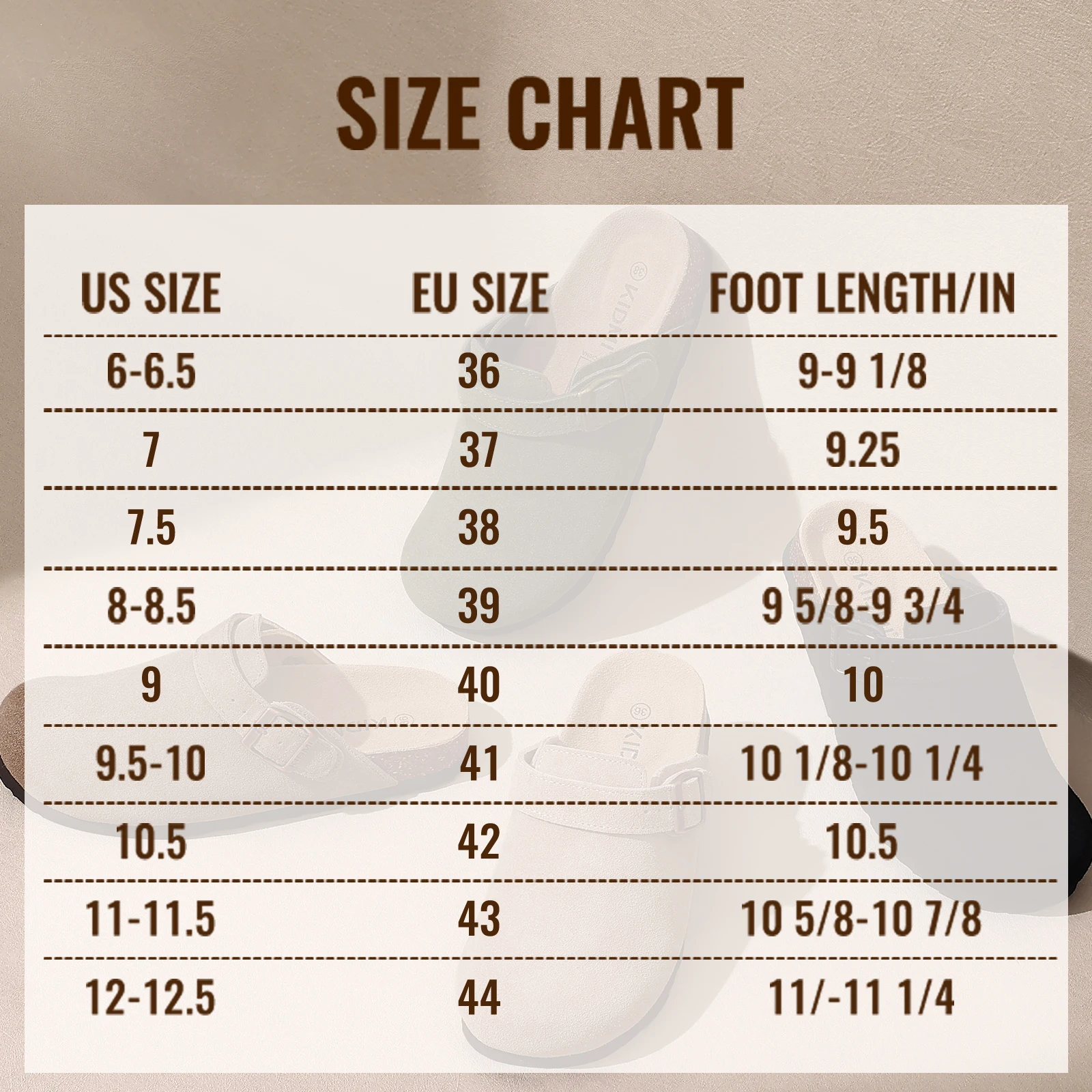 Comwarm Women's Suede Clogs with Adjustable Strap Cork Footbed Leather Mules Slippers Unisex Outdoor Comfortable Potato Shoes - Image 6