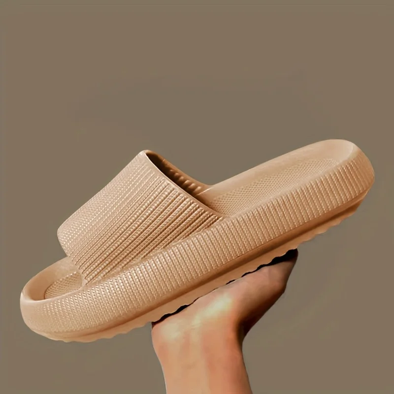 Slippers Men Women Wear Thick-soled Non-slip Summer Quarters Bathroom Shower Eva Sandals - Image 6