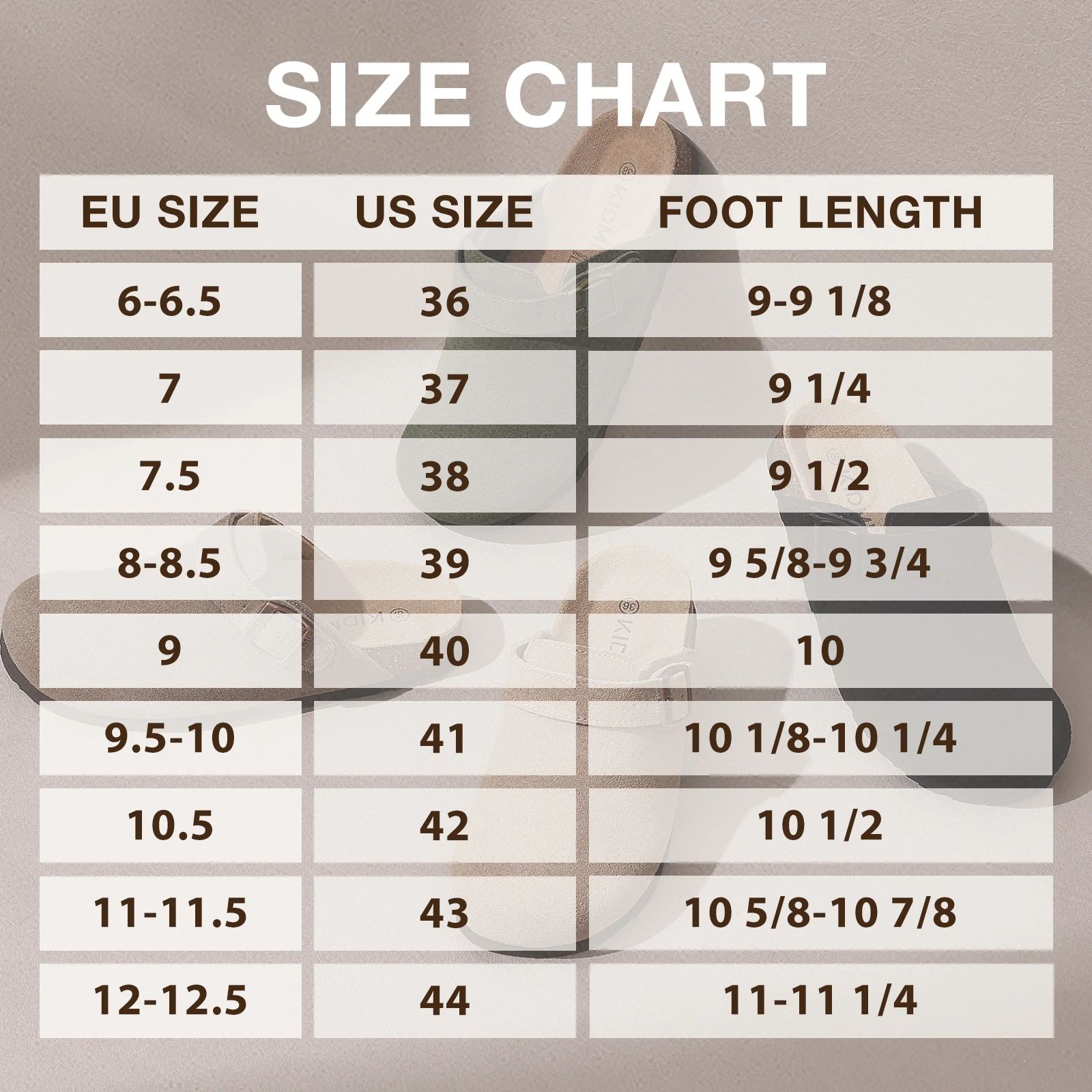 CRACOMIN Fashion Women's Clogs With Adjustable Strap Cork Footbed Leather Mules Slippers Unisex Outdoor Comfortable Potato Shoes - Image 6