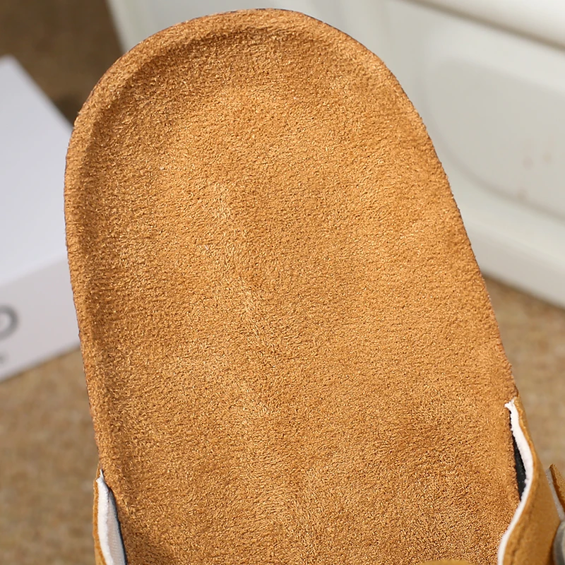 Men Shoes Cork Clogs Arch Support Fashion Mules For Classic Potato Women's Shoes Cozy Cork Footbed Lady Clogs Slippers - Image 6