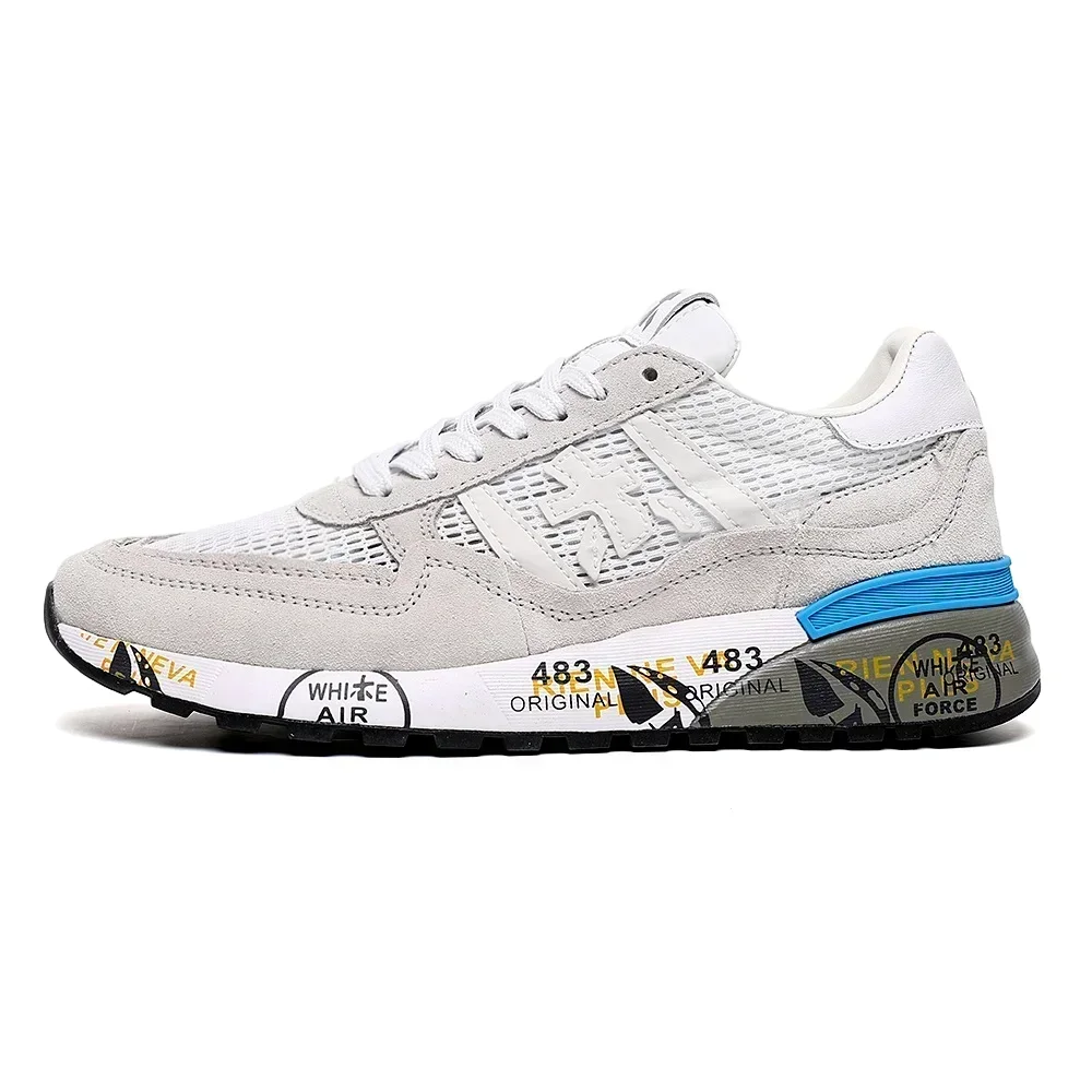 PREMIATA summer new pure men's camouflage jogging recreational sports elastic shoes