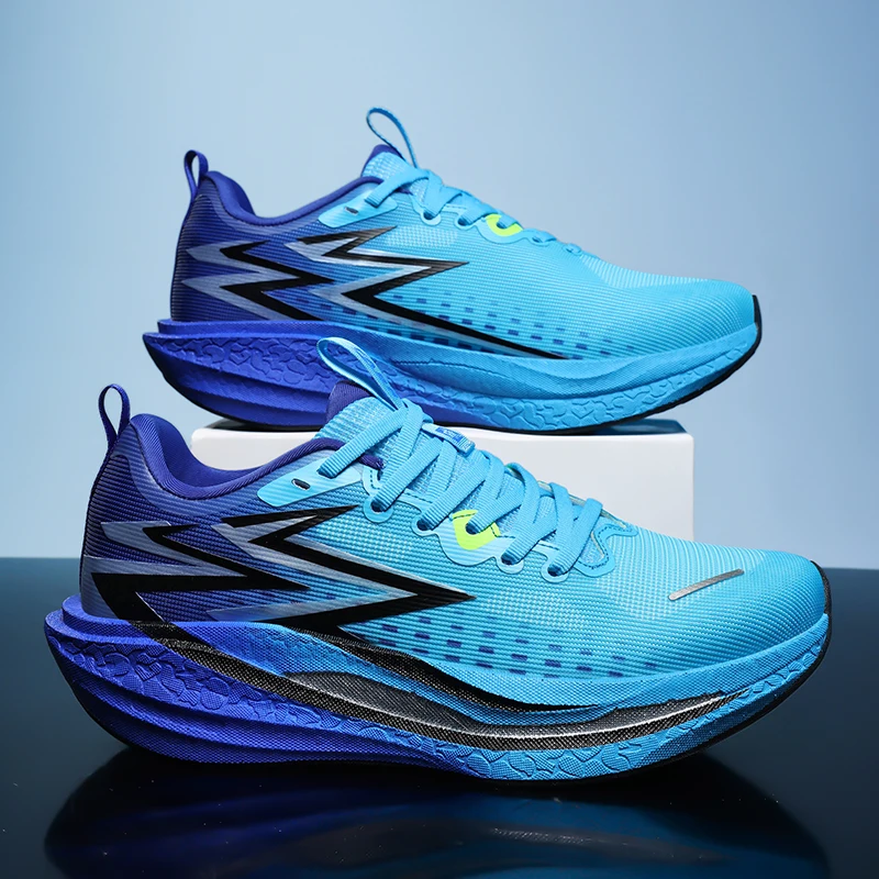 Marathon Men Running Shoes Carbon Board Speciality Sports Breathable Lightweight Women's Comfortable Chunta Athletic Sneakers - Image 2