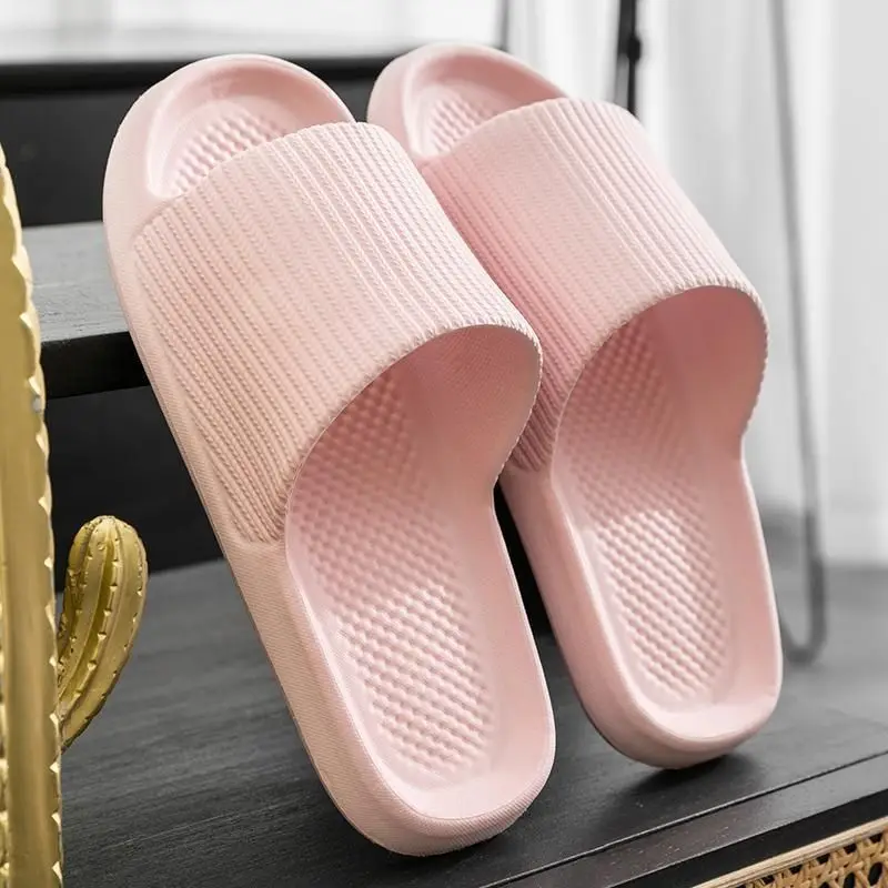 Thick Platform Bathroom Home Slippers Women Fashion Soft Sole EVA Indoor Slides Woman Sandals 2024 Summer Non-slip Flip Flops - Image 4