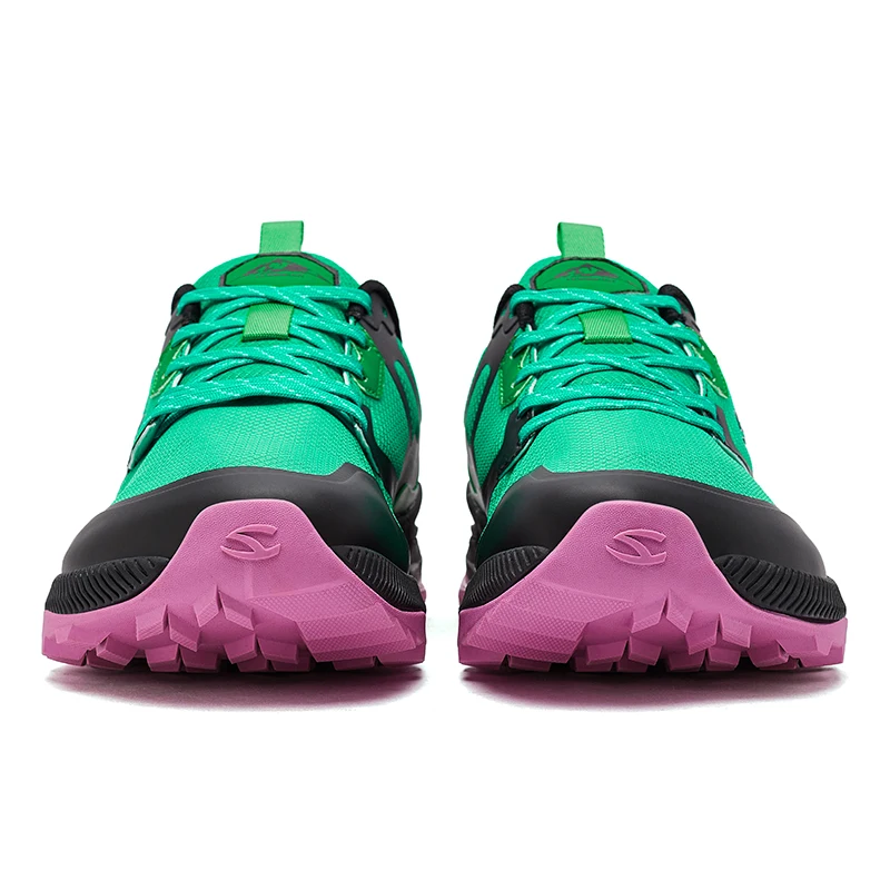 HOBIBEAR Unisex Hiking Sneakers Lace-Up Walking Shoes Outdoor Travel Artificial Leather Sneakers - Image 5