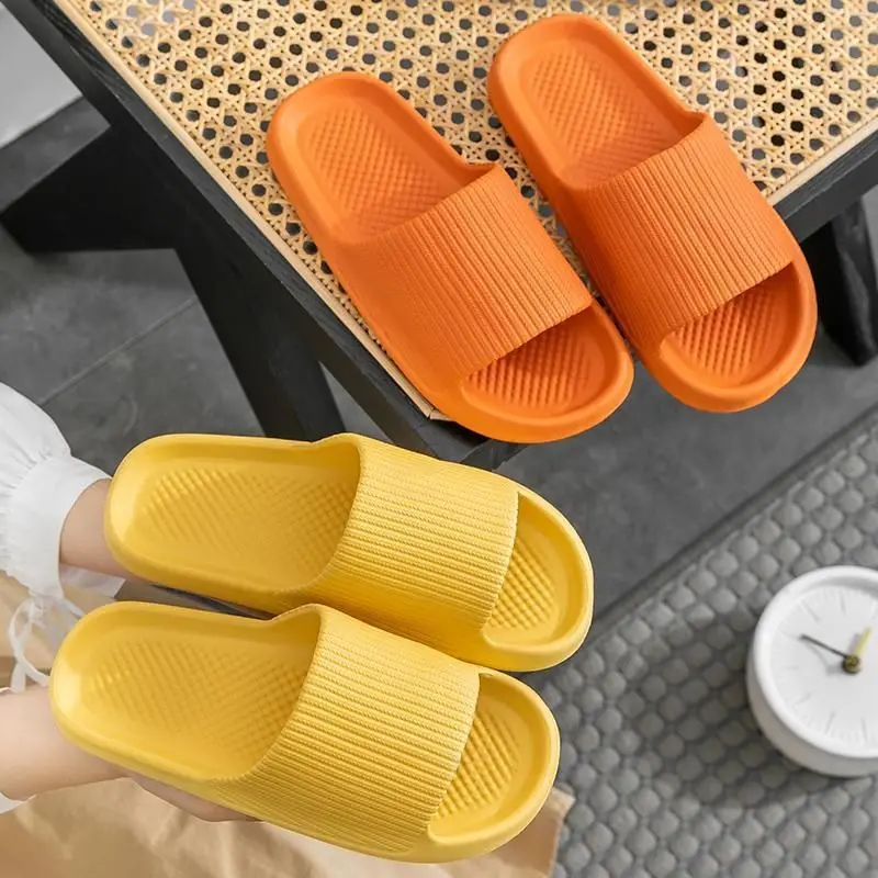 Thick Platform Bathroom Home Slippers Women Fashion Soft Sole EVA Indoor Slides Woman Sandals 2024 Summer Non-slip Flip Flops - Image 2