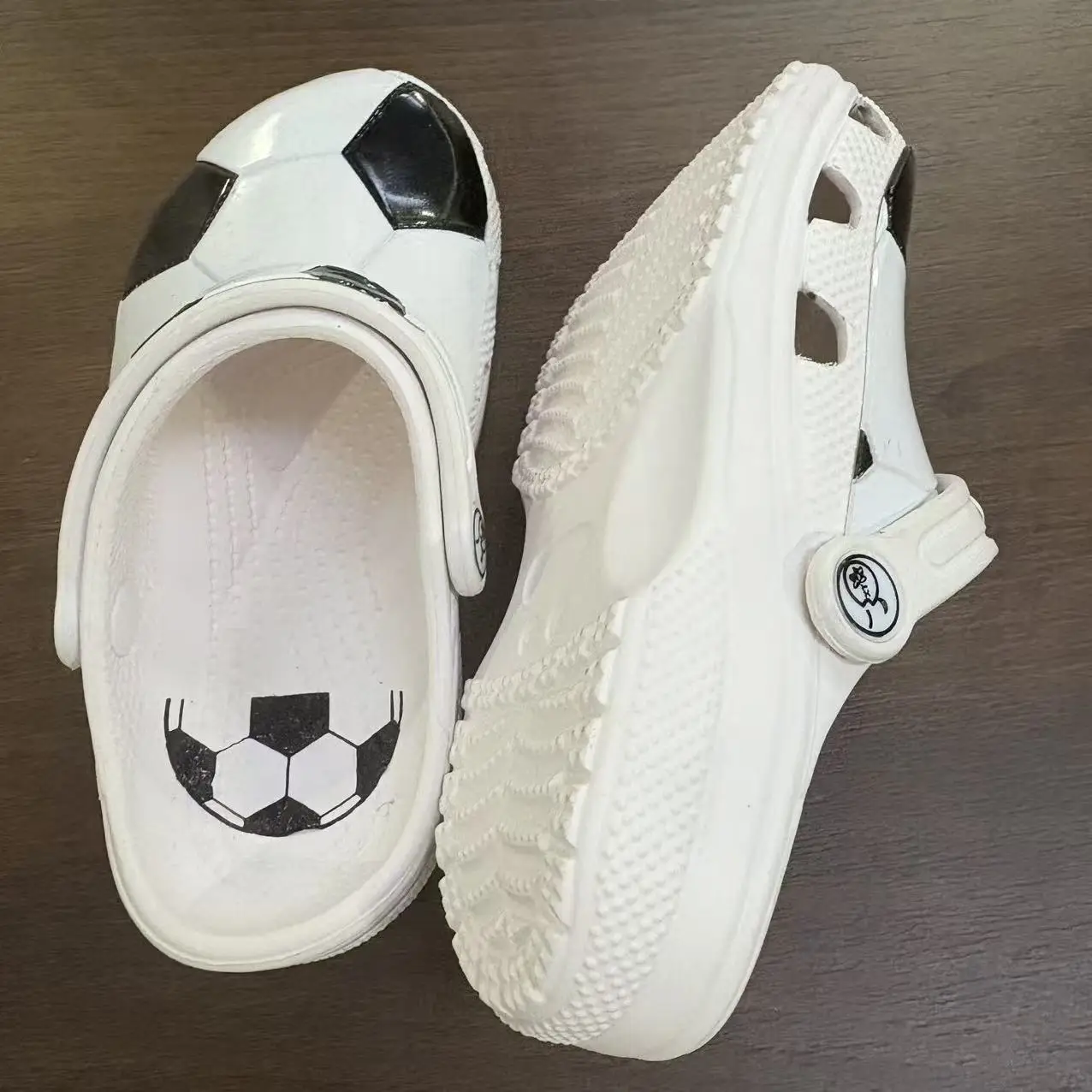 New Summer Football Printed Beach Shoes Children Slippers Sandals Outdoor Leisure Shoes EVA Anti Slip WearResistant Breathable - Image 2