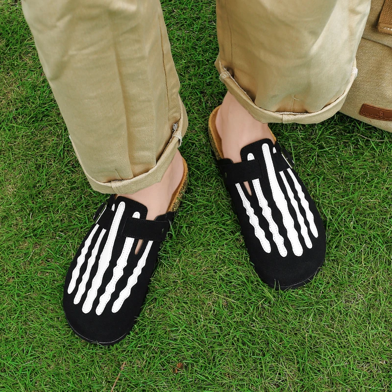 Men Shoes Cork Clogs Arch Support Fashion Mules For Classic Potato Women's Shoes Cozy Cork Footbed Lady Clogs Slippers - Image 4
