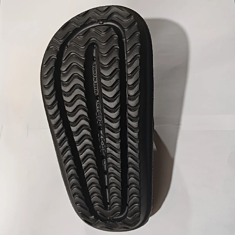 Slippers Men Women Wear Thick-soled Non-slip Summer Quarters Bathroom Shower Eva Sandals - Image 2