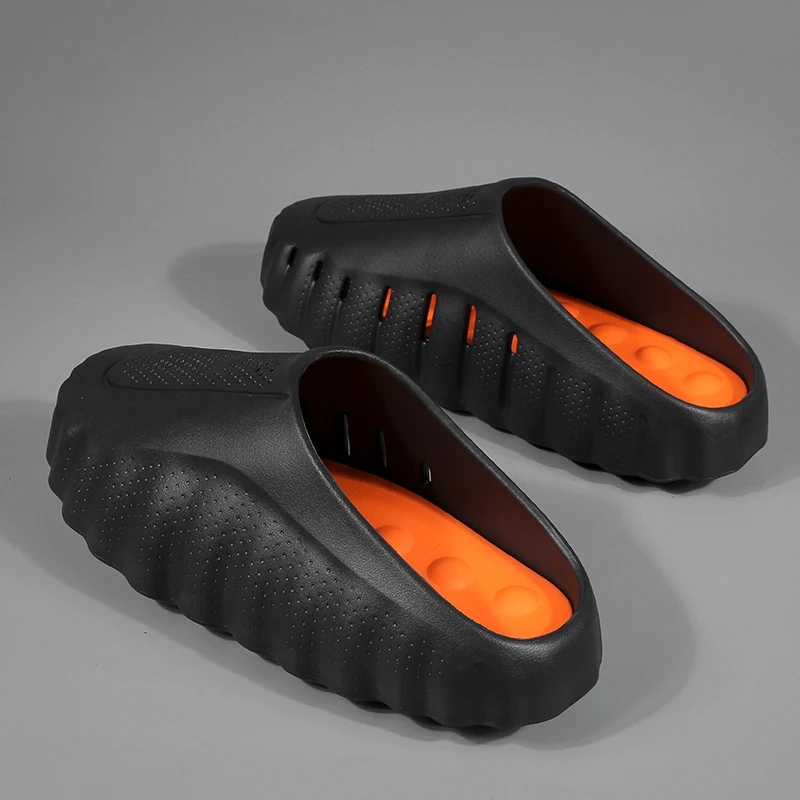 Men's and women's EVA lightweight toe massage slippers 2026 outdoor new casual sports slippers couple's fashionable beach shoes - Image 6