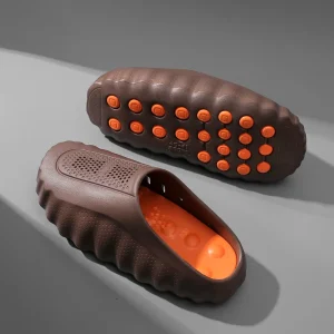 Men's and women's EVA lightweight toe massage slippers 2026 outdoor new casual sports slippers couple's fashionable beach shoes