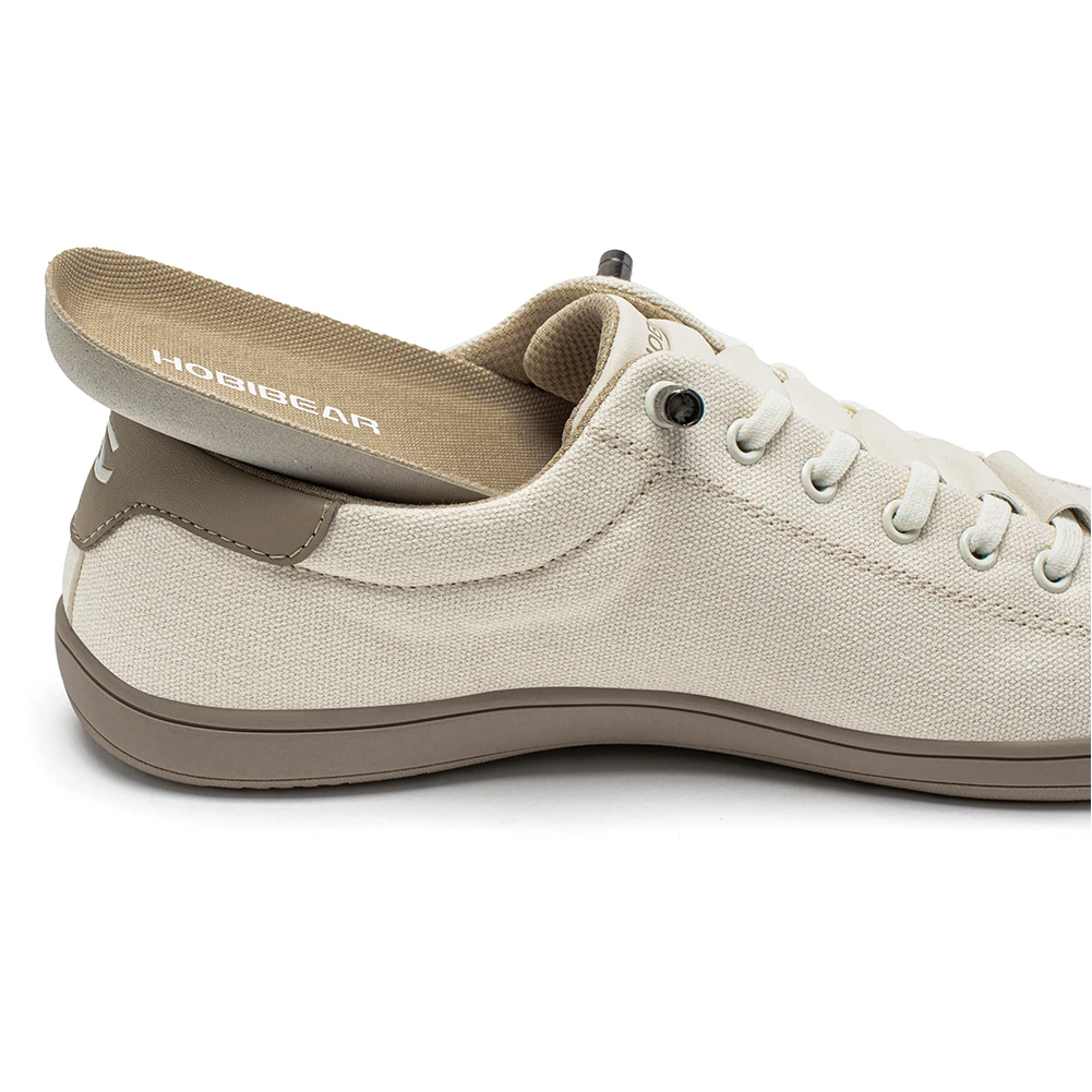 HOBIBEAR Wide Toe Barefoot Shoes for Unisex Minimalist Artificial Leather Sneakers Lightweight Adjustable Slip On Walking Shoes - Image 6