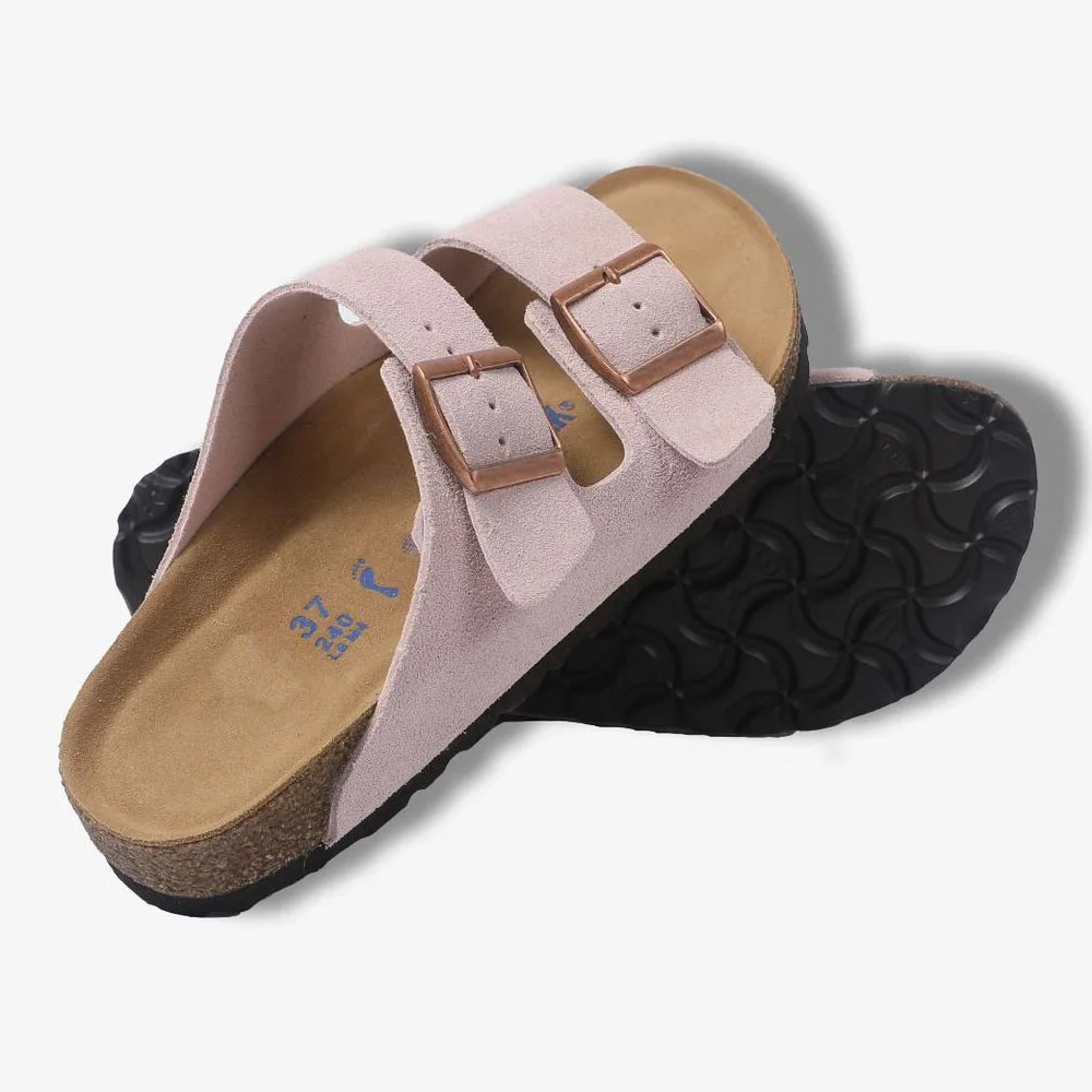 Fashion Buckle Modern Slippers For Women And Men Summer All-Match Boston Sandals Shoes Soft Footbed Sandals For Beach & Outdoor - Image 2